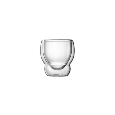 Bormioli Rocco Thermic Glass Globo Bicchierino da Caffè 9 cl 2 Pezzi