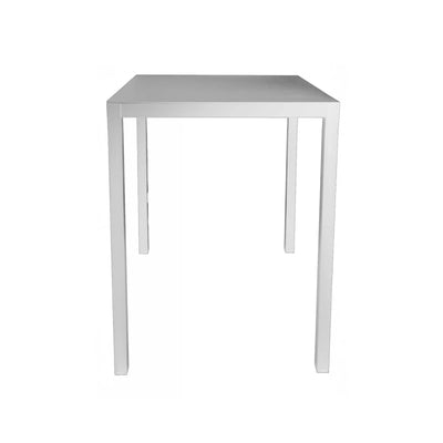 Brunch Set 4 Gambe per Tavolo Alto Bianche H 105 cm