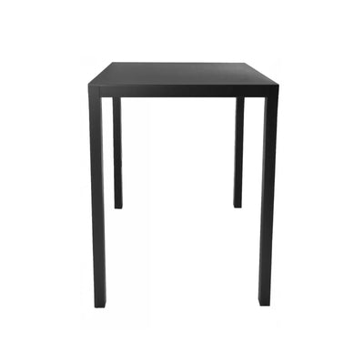 Brunch Set 4 Gambe per Tavolo Alto Nere H 105 cm