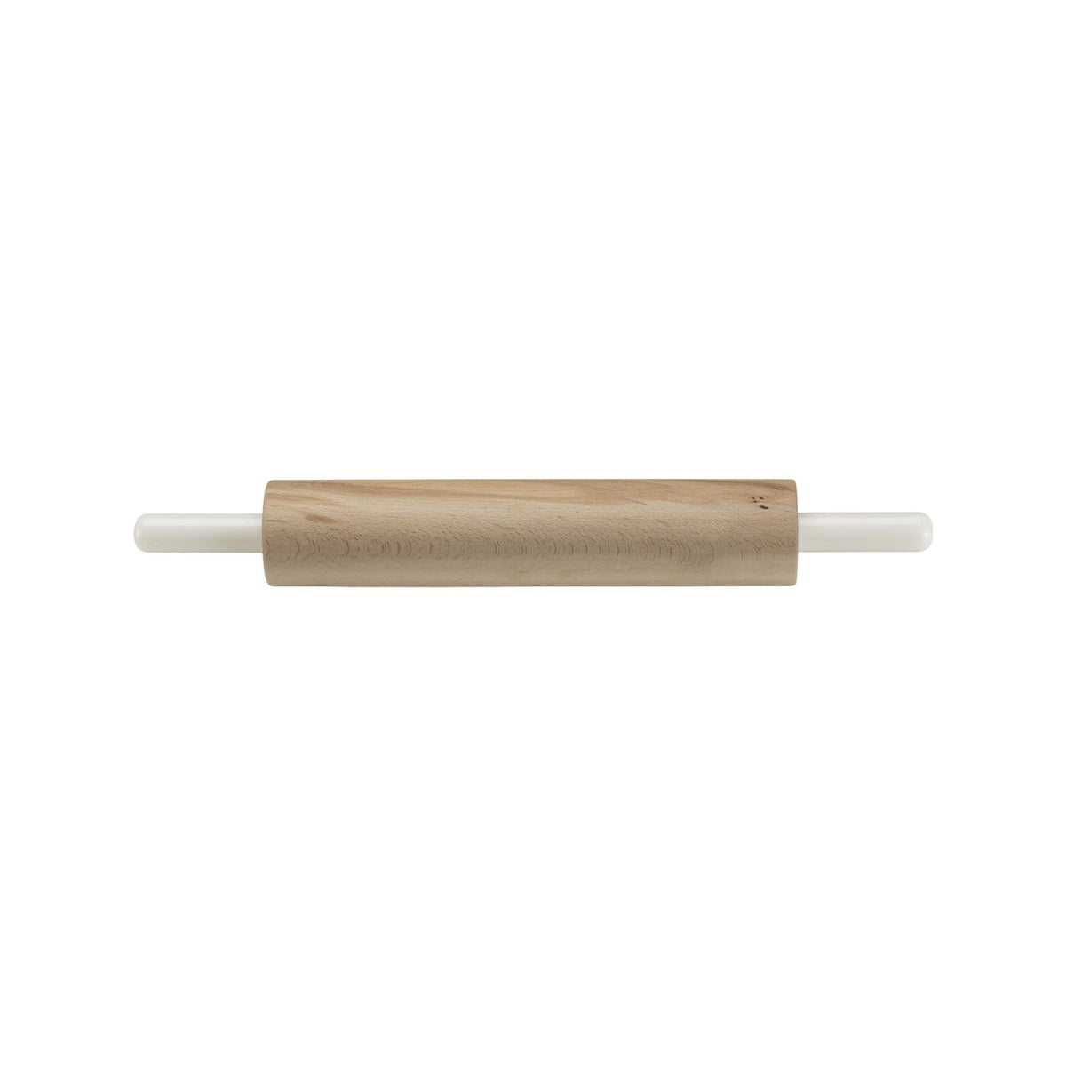 Mattarello in Legno con Manici in Polietilene 60 cm 4 Pezzi