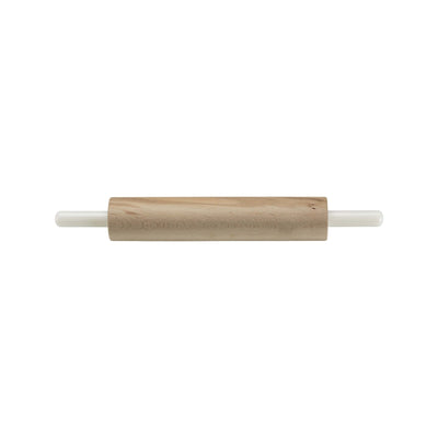 Mattarello in Legno con Manici in Polietilene 60 cm 4 Pezzi