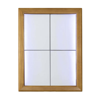 Espositore LED Teak 53,3x5,5 cm H 69,7