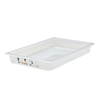 Cambro SafeTrak Vasca Gastronorm GN 1/1 H 6,5 cm in Polipropilene Traslucido