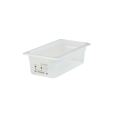Cambro SafeTrak Vasca Gastronorm GN 1/3 H10 cm in Polipropilene Traslucido