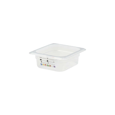Cambro SafeTrak Vasca Gastronorm GN 1/6 H6,5 cm in Polipropilene Traslucido