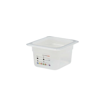 Cambro SafeTrak Vasca Gastronorm GN 1/6 H10 cm in Polipropilene Traslucido