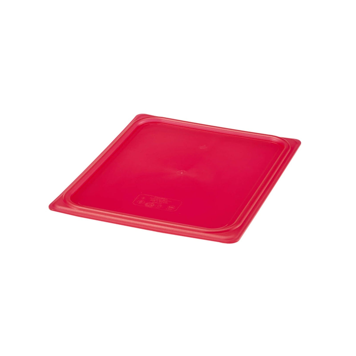 Cambro SafeTrak Coperchio Rosso per Vasca Gastronorm GN 1/2
