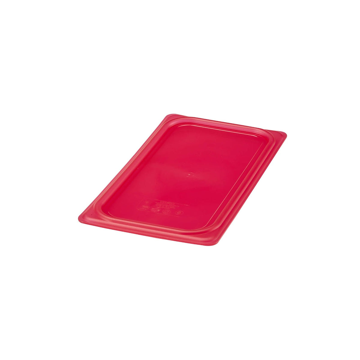 Cambro SafeTrak Coperchio Rosso per Vasca Gastronorm GN 1/3