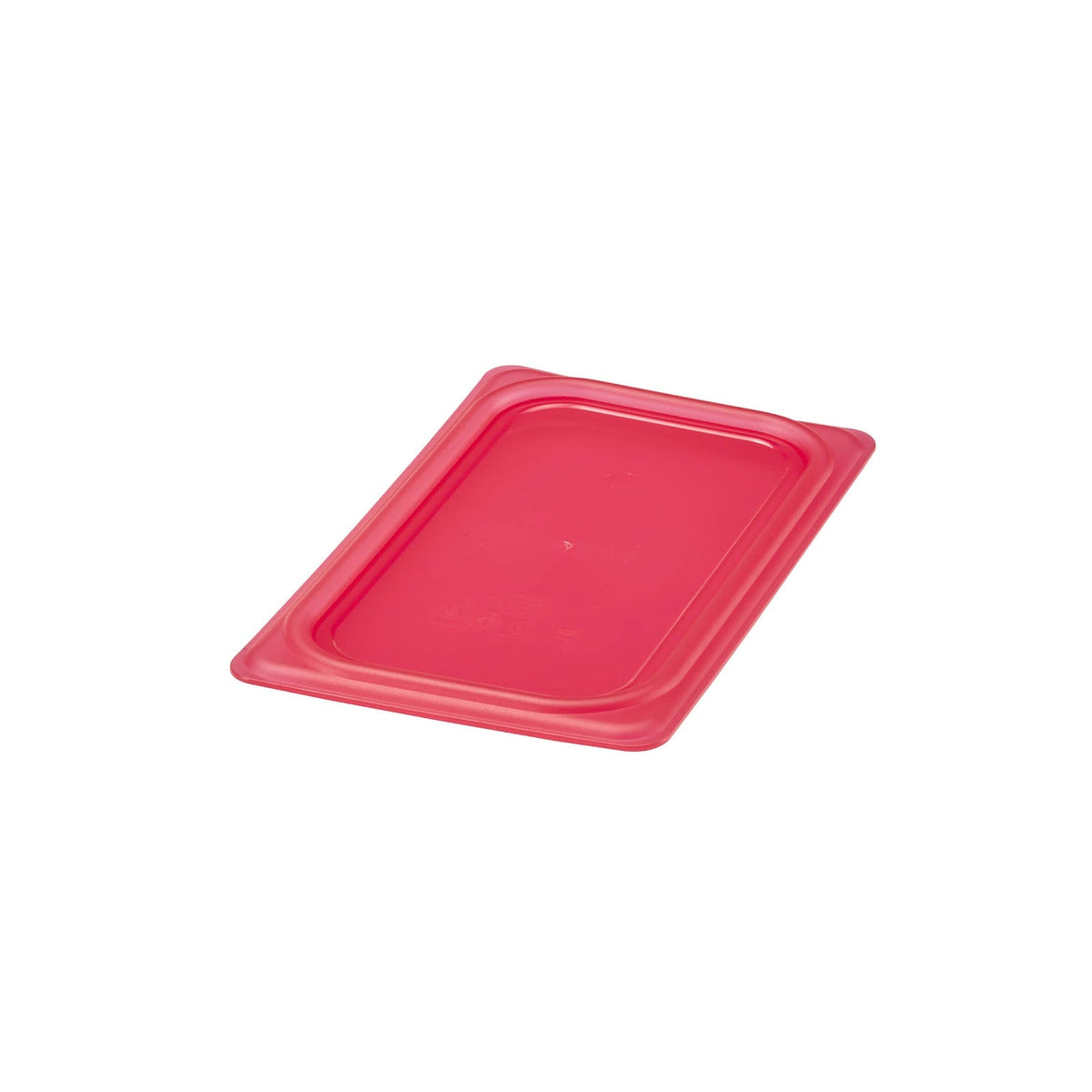 Cambro SafeTrak Coperchio Rosso per Vasca Gastronorm GN 1/4