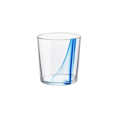 Bormioli Rocco Stria Blu Bicchiere Acqua 35,5 cl 12 Pezzi