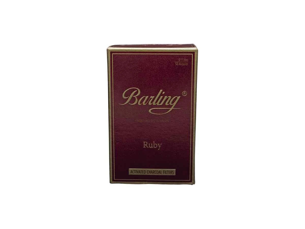 Barling RUBY FILTRO X PIPA CARBONE ATTIVO 9 mm 50 pz (40100)
