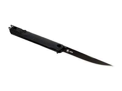 Spartan Blades NEMEC SFBL12CF lama S35VN aperta dettaglio