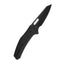 Dettaglio lama 14C28N black QSP Emu G-10 8,2 cm glyde lock 118 g