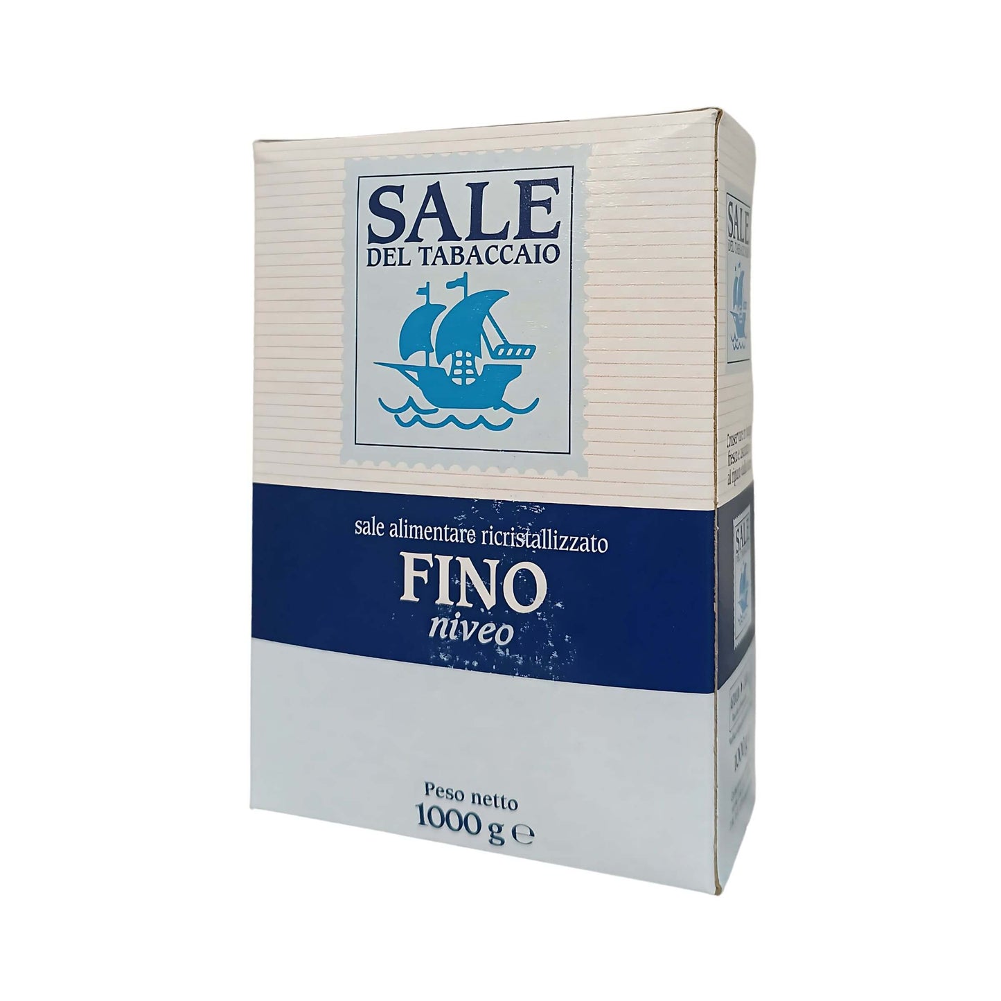 SALE SUPERIORE NIVEO FINO DEL TABACCAIO 1Kg  (12PZ)
