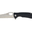 Honey Badger Rescue Large Serrated FRN nero HB1741, lama sheepsfoot seghettata apertura cuscinetti