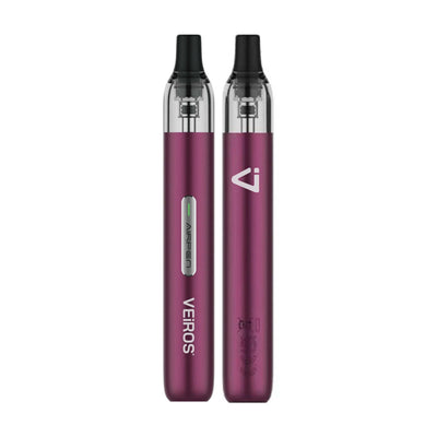 VEIROS Airpen Kit Sigaretta Elettronica Ricaricabile Dark Red 1100 mAh con Pod Riempibile