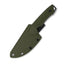 Dettaglio lama 10Cr15MoV black QSP Tiny Tot verde OD 8,9 cm 192 g