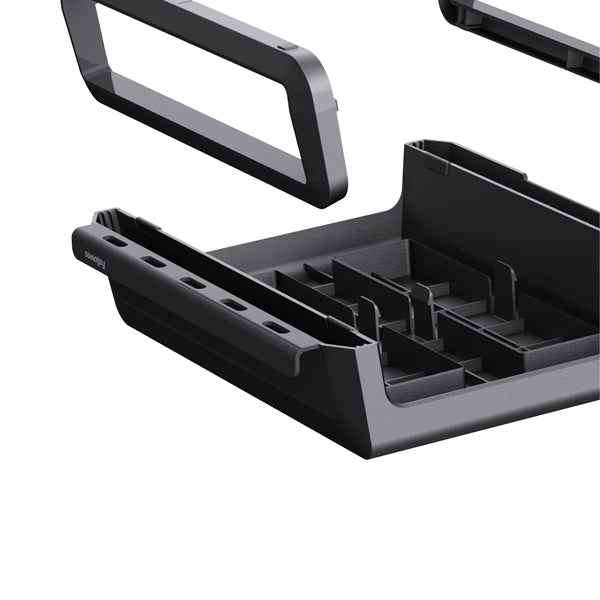 Supporto monitor Breyta - pieghevole - 8,2 x 35,4 x 30,4 cm - nero - Fellowes