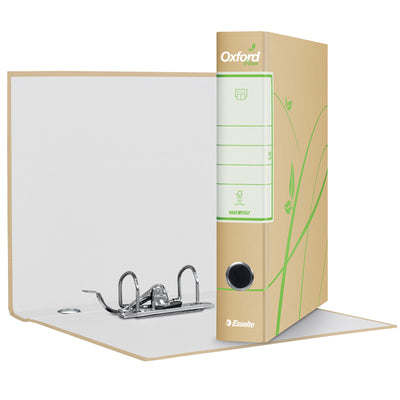 Registratore Oxford Green G82 - dorso 5 cm - commerciale 23 x 30 cm - avana - Esselte