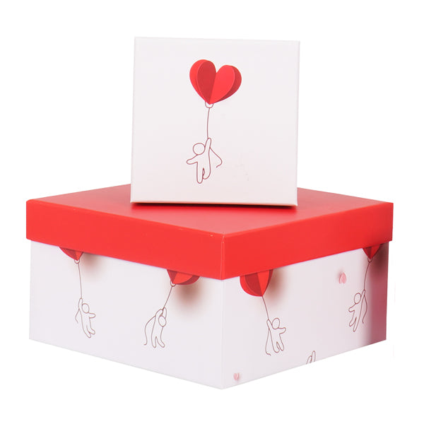 Set scatole regalo - dimensioni assortite - fantasia Charmed - conf. 6 pezzi