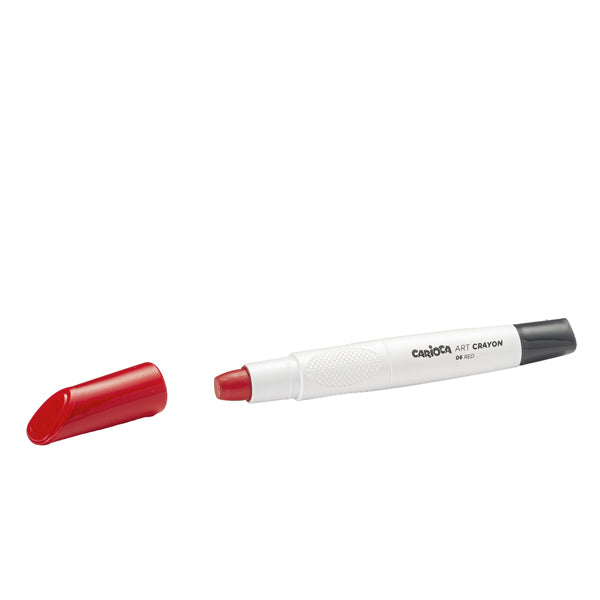 Pastello a cera Art Crayon - Ø 10 mm x 138 mm - colori assortiti - Carioca Plus - conf. 6 pezzi