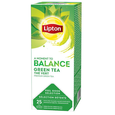 Tè verde puro - Feel Good Selection - in filtro - Lipton - conf. 25  pezzi