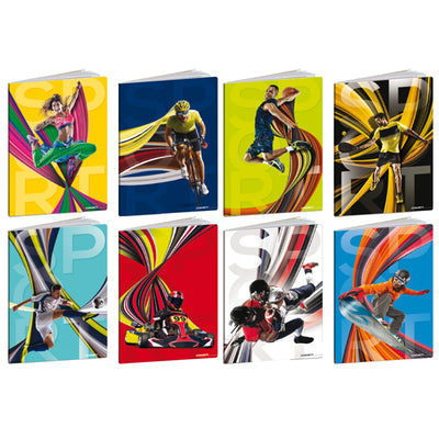 Maxiquaderno Sport  - A4 - 4 mm - c/margine - 20+1 fogli - 80 gr - Blasetti