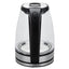 Bollitore elettrico cordless - caraffa in vetro - 2200 W - nero - Melchioni family