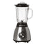 Frullatore Frullo Glass - con bicchiere in vetro - 600 W - nero/argento - Melchioni family