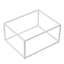 Stand buffet GN 1/2 - 32,5 x 26,5 x 16 cm - metallo - bianco - Leone