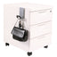 Appendiabiti magnetico - 7,4 x 6,8 x 14,3 cm - 1 posto - acciaio/ABS - Alba