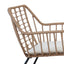 Salotto Cebu - polyrattan naturale - Garden Friend - set 4 elementi