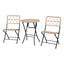 Salotto Maui - polyrattan naturale - Garden Friend - set 3 elementi
