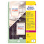 Etichette adesive per finestre - in carta - con pellicola - laser - rimovibili - 210 x 148 mm - 1et/fg - 10 fogli - bianco - Avery