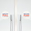 Etichette adesive per finestre - in carta - con pellicola - laser - rimovibili - diametro 200 mm - 1et/fg - 10 fogli - bianco - Avery
