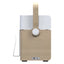 Organizer portatile da scrivania Ergobox S - 42,5 x 23 x 15 cm - legno/PET/ABS - legno/bianco/grigio - Alba