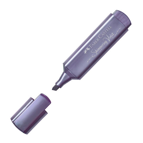 Evidenziatore Textliner 46 - punta a scalpello - colori assortiti - Faber-Castell - deskset 24 pezzi