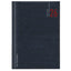 Libro prenotazioni ristorante 2027 - con copertina similpelle imbottita - 21 x 30 cm - blu