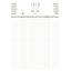 Libro prenotazioni ristorante 2027 - con copertina similpelle imbottita - 21 x 30 cm - blu