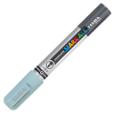Marcatore a base d'acqua Graduate Mark All  - punta tonda 2mm - verde salvia - Lyra