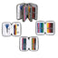 Astuccio Colors 3 zip - 13 x 20 x 7,5 cm - tessuto - colori assortiti - Colorosa
