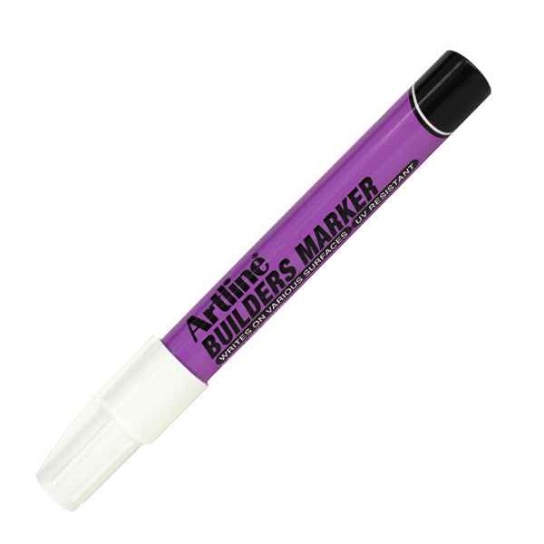 Marcatore permanente - per costruttori - punta tonda 2,3 mm - bianco - Artline
