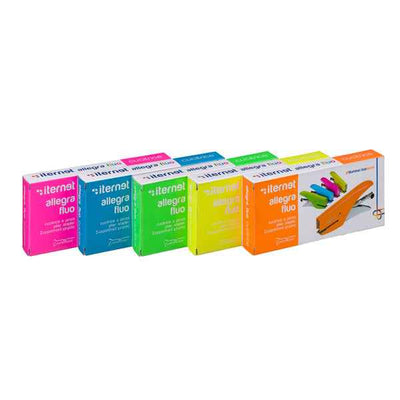 Cucitrice a pinza Allegra Fluo - passo 6 - arancio - Iternet