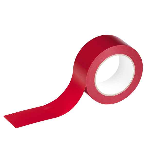 Nastro adesivo DURALINEBASIC 50/016 - removibile - 5 cm x 33 m - rosso - Durable