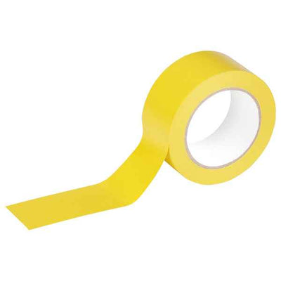 Nastro adesivo DURALINEBASIC 50/016 - removibile - 5 cm x 33 m - giallo - Durable