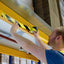 Nastro adesivo DURALINEBASIC 50/016 - removibile - 5 cm x 33 m - giallo/nero - Durable
