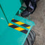 Nastro adesivo antiscivolo DURALINE GRIP+ - 2,5 cm x 15 m - giallo/nero - Durable