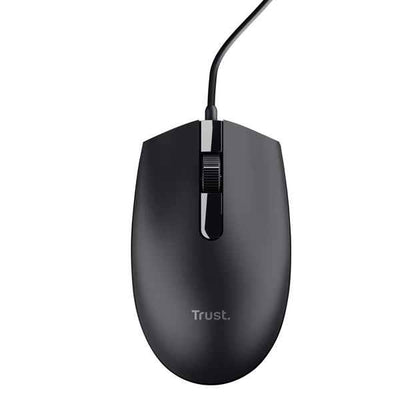 Mouse ottico con filo TM_101 Eco - nero - Trust