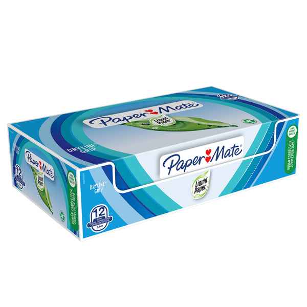 Correttore a nastro Dryline Grip recycled - 5 mm x 8,5 m - Papermate
