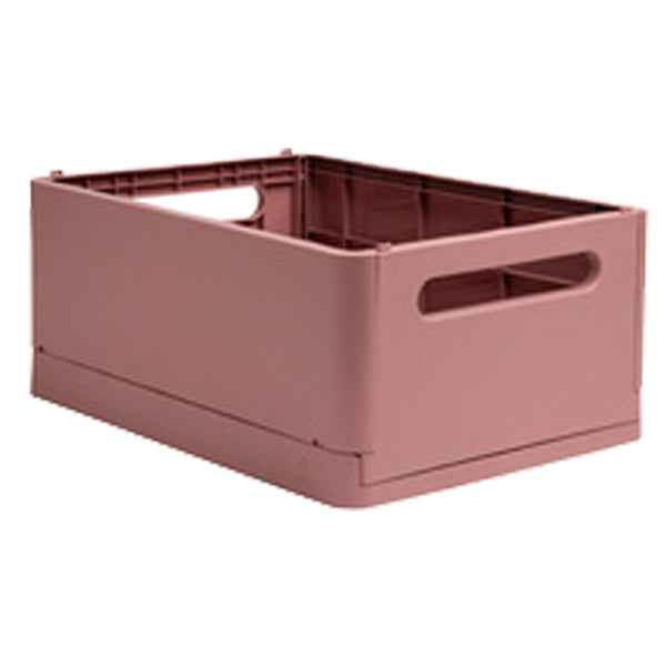 Scatola pieghevole The Smart Case maxi Skandi - 37,5 x 27,5 x 16,3 cm - rosa antico - Exacompta